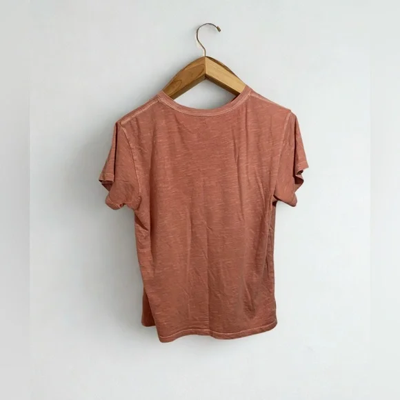 Lucky Brand Women's Queen of Spades Boyfriend Tee 100% Cotton Ash Rose Size XS - Picture 7 of 11